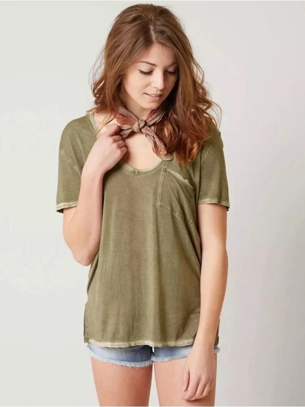 Free People Rising Sun Tee -Brand New With Tags